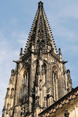 Lamberti Church in Muenster, Germany clipart