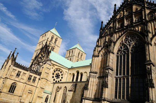 Kathedraal in Münster, Duitsland — Stockfoto