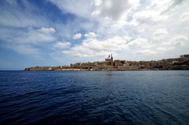 Valletta Skyline clipart