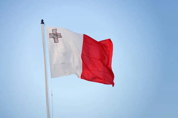 De vlag van malta — Stockfoto