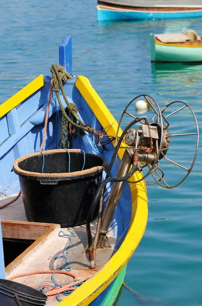 stock image Maltese fishing boats