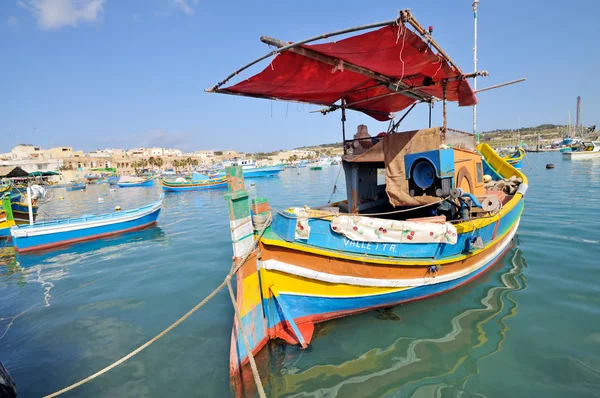 Maltese fishing boats — Stock Photo, Image