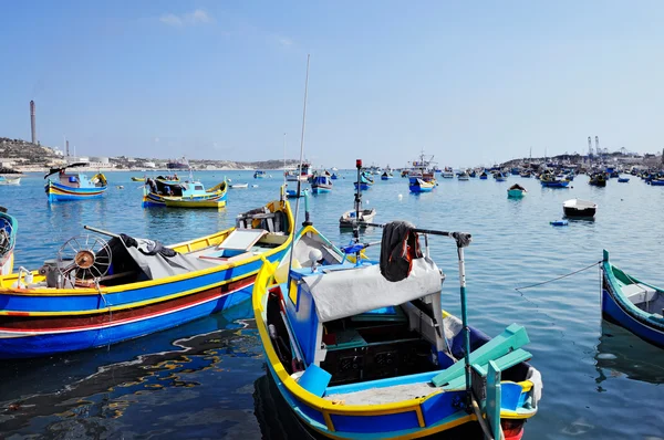 Maltese fishing boats — Stock Photo, Image