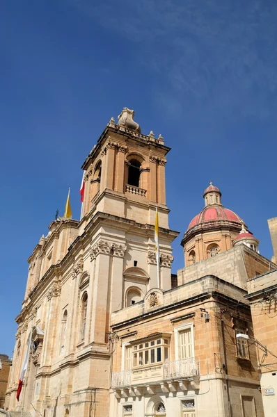 Iglesia de San Lorenzo, Vittoriosa (Birgu ) — Foto de Stock