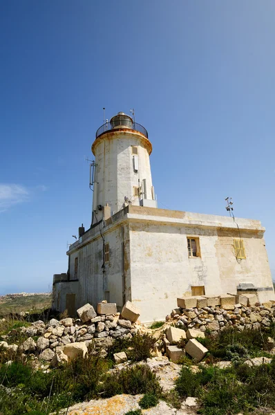 Le phare de Ta Gordon, Gozo, Malte . — Photo
