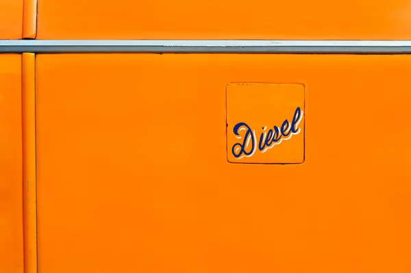 Escotilla de combustible diesel — Foto de Stock