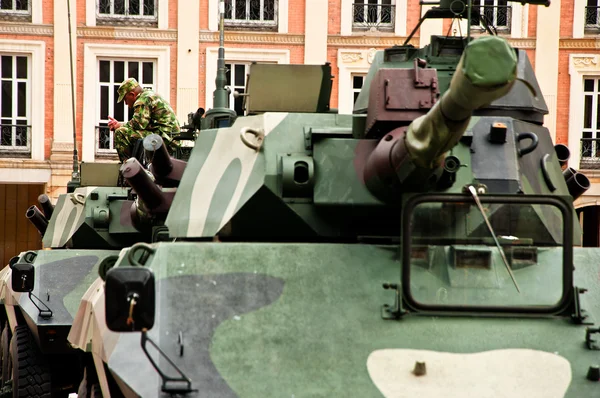 stock image Tanks in the Plaza