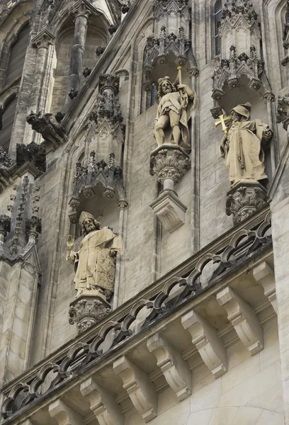 Olomouc katedralde ayrıntılı bir görünümünü — Stok fotoğraf