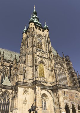 St. vitus Gotik katedral (Prag, Çek Cumhuriyeti)