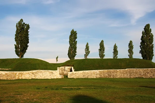 Romersk amfiteater (carnuntum, Österrike) — Stockfoto