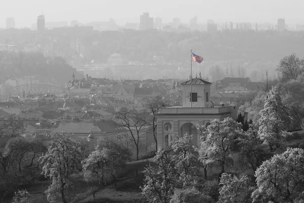 stock image U.S. Embassy in Prague (Czech Republic)