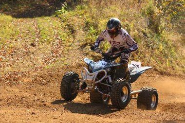 Quad motosiklet yarış