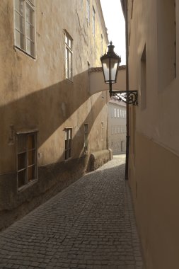 Prag'ın eski sokakta