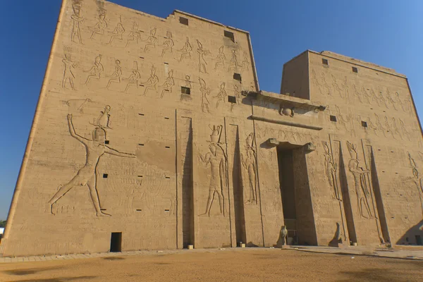 El Templo de Horus (Edfu, Egipto  ) — Foto de Stock