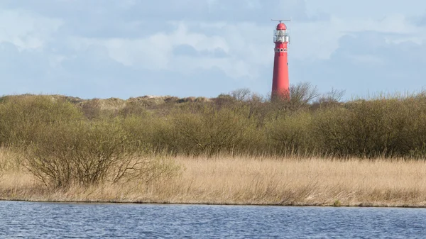 Old lighthouse on Schiermonnikoog (Holland) — Stock Photo, Image