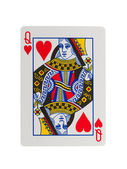 Hrací karta (královna)
