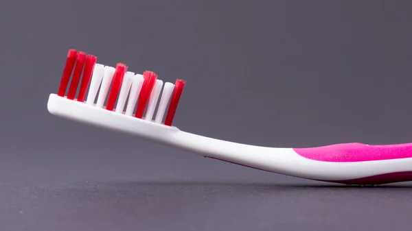 粉红色的牙刷 — 图库照片