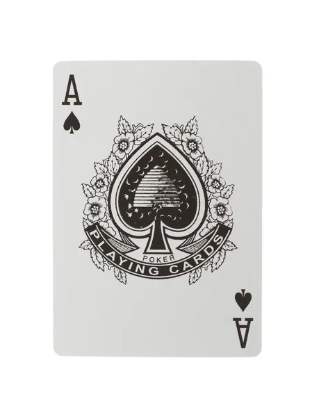 Hrací karty (eso) — Stock fotografie