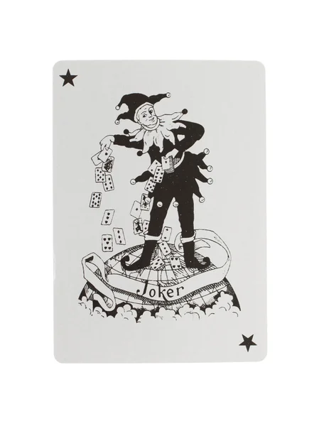 Playing card (joker) — Stock Photo, Image