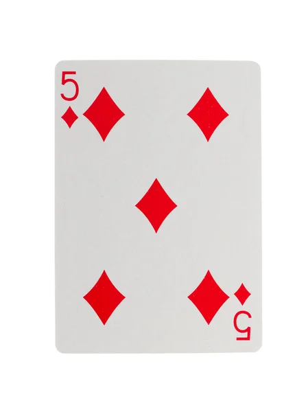 오래 된 놀이 카드 (5) — 스톡 사진