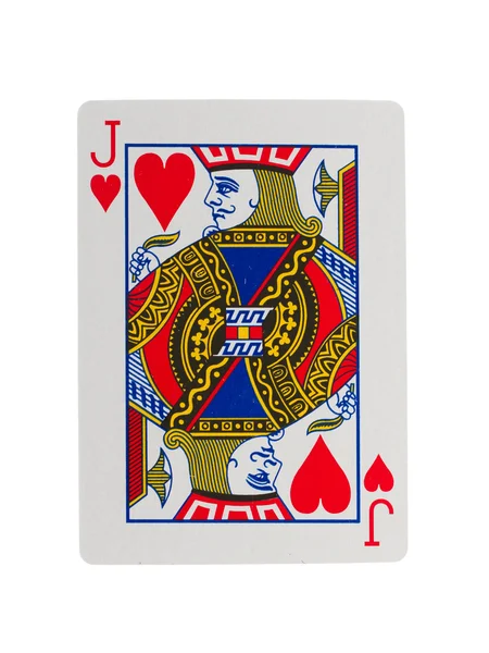 Jugando a las cartas (jack ) —  Fotos de Stock