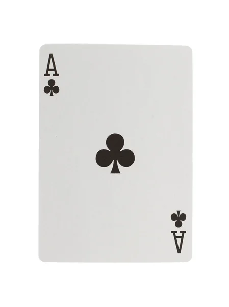 Playing card (ace) — Stock Photo, Image