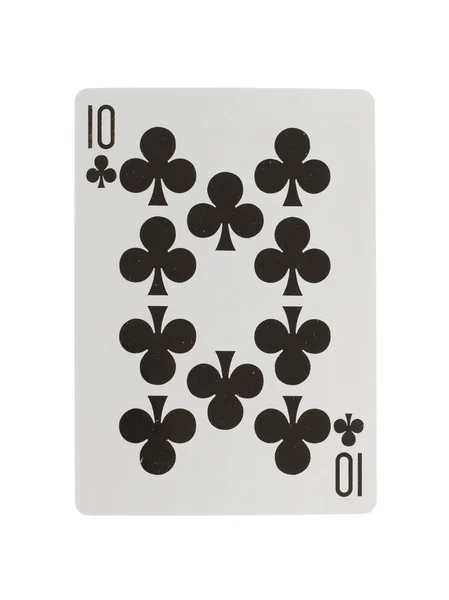 Spielkarte (zehn) — Stockfoto