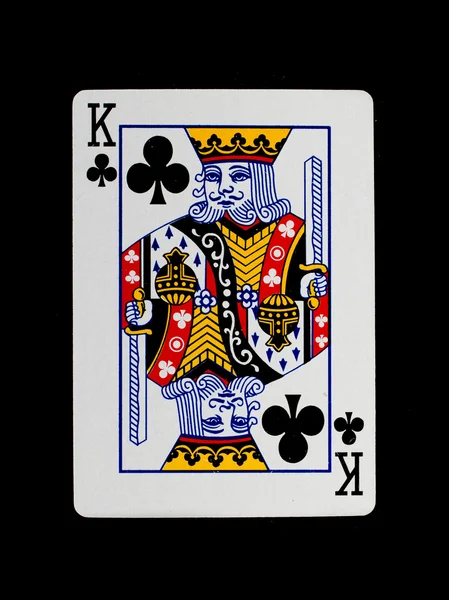 Гральних карт короля ( ) — стокове фото