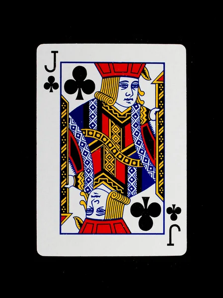 Kart do gry (jack) — Zdjęcie stockowe