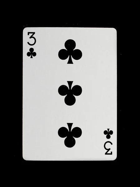 Jugando a las cartas (tres ) — Foto de Stock