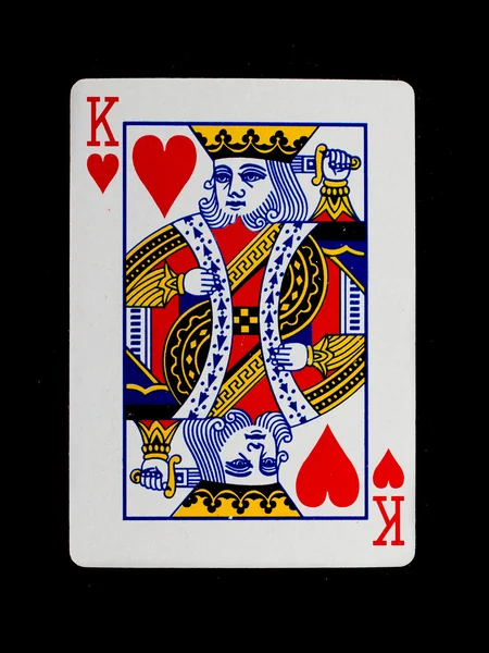 Playing card (king) — Stock Photo, Image