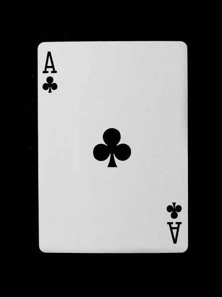 Jugando a las cartas (as ) —  Fotos de Stock