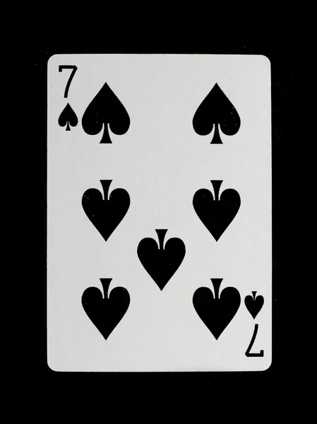 玩起了纸牌 (七) — 图库照片