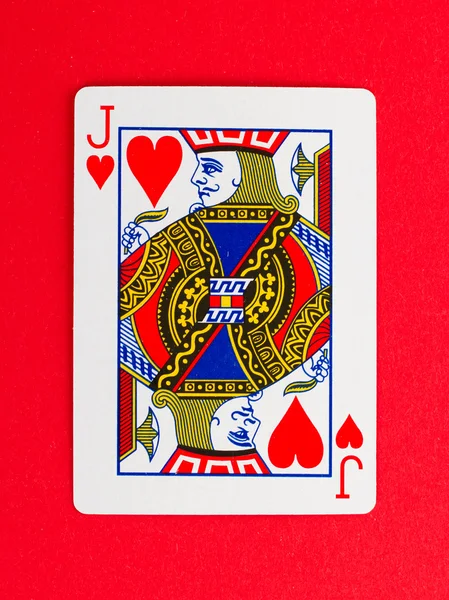 stock image Playing card (jack)