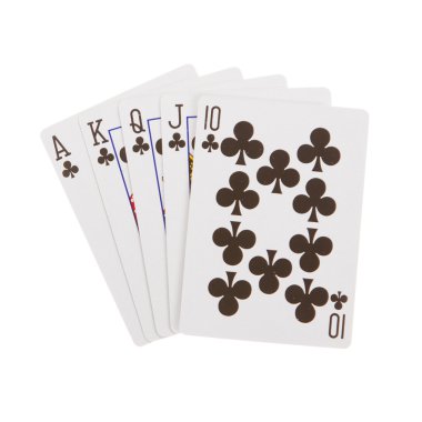 kartlar masada poker için