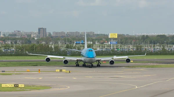 Boeing 747-400 компании KLM — стоковое фото