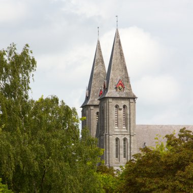 The abbey of Maredsous clipart