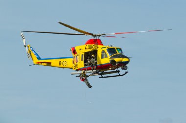 Agusta AB-412 SP Helicopter clipart