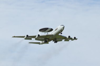 Boeing E-3 Sentry AWACS clipart