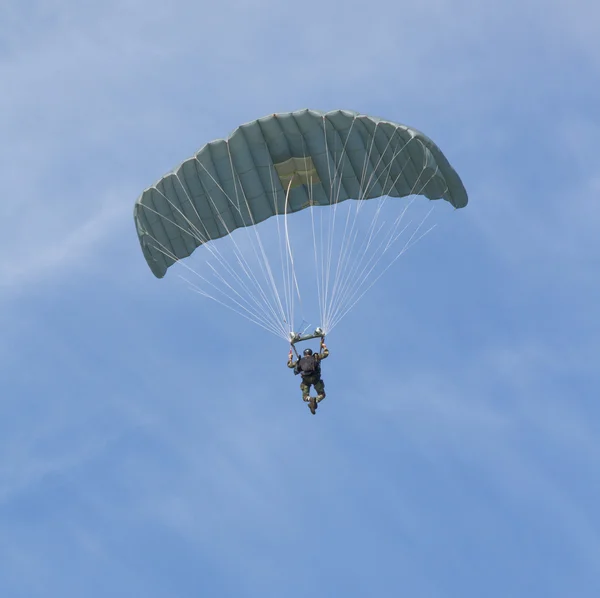 A parachutist