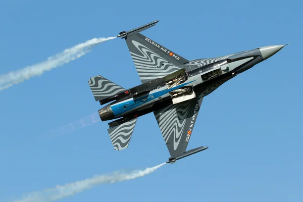 Bélgica F-16 Demo Team — Foto de Stock