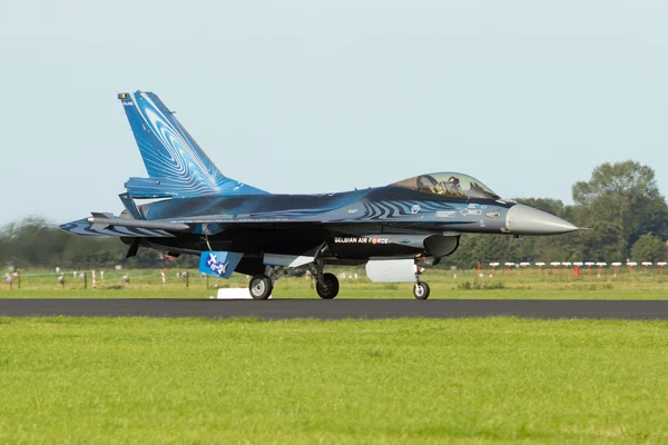Belgium F-16 Demo Team — Stock Photo, Image