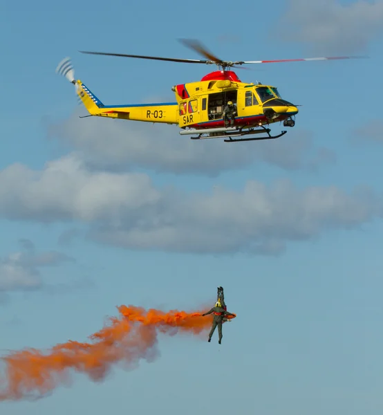 Вертолет Agusta AB-412 — стоковое фото