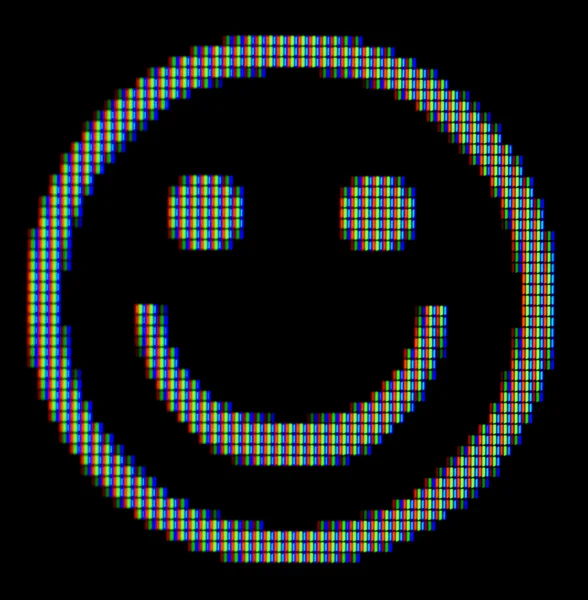 Nahaufnahme eines Smiley-Symbols — Stockfoto