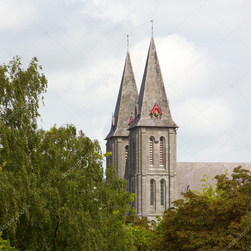 The abbey of Maredsous
