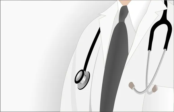 Γιατρός επαγγελματική κάρτα — Διανυσματικό Αρχείο