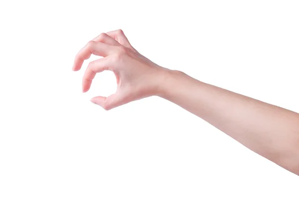 Mão com gesto — Fotografia de Stock
