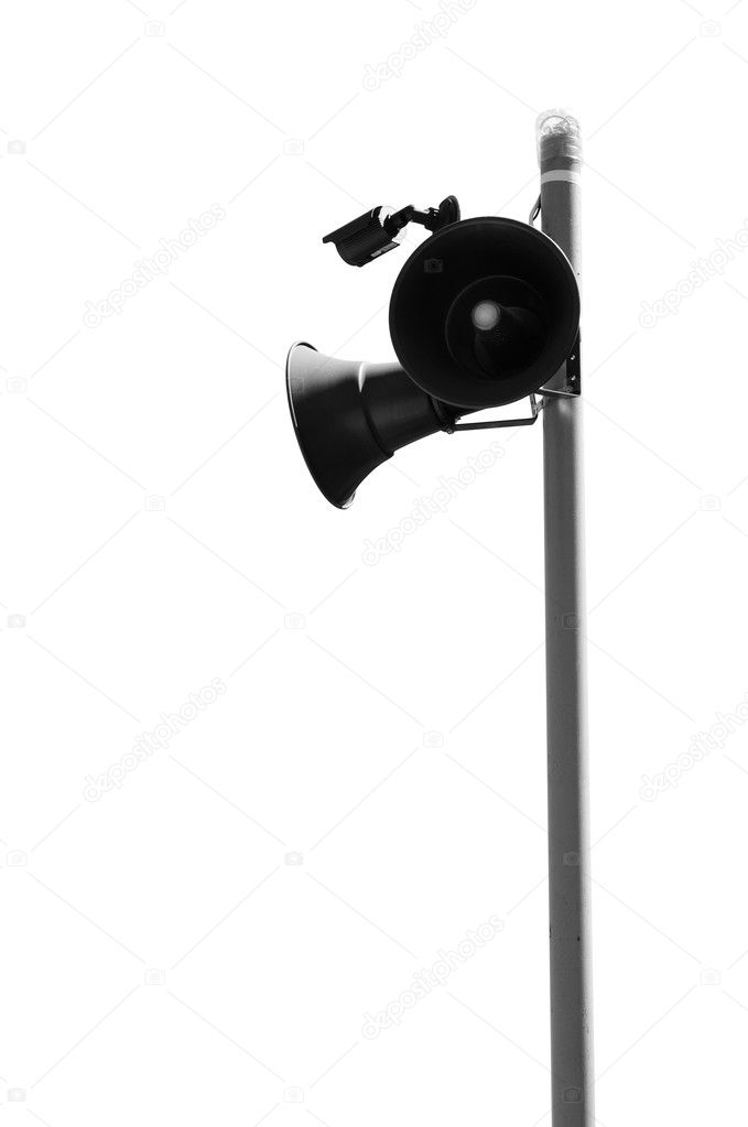 Megaphone for advertise