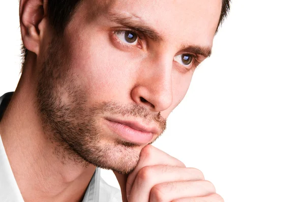 Close-up portrait of a man — Stock Photo, Image