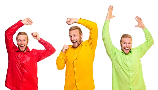 Three young dancers — Stock Photo, Image